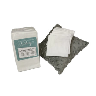 100% Cotton Soft Bottom Cloth Wipes - Bulk Pack - Baby & Toddler > Diapering