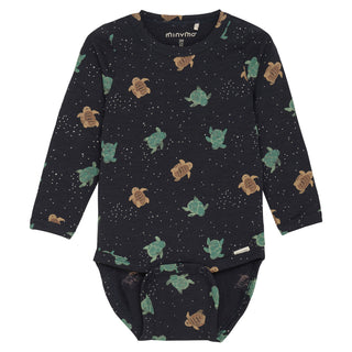 Minymo Long Sleeve Bodysuit F2 - Just $28.95! Shop now at The Pump Station & Nurtury