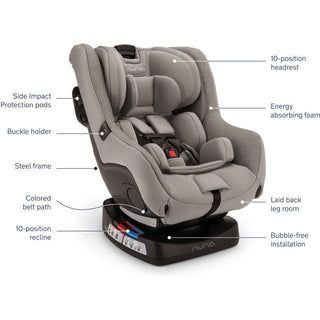 Nuna Rava Fire Retardant-Free Convertible Car Seat - Shop at The Pump Station and Nurtury