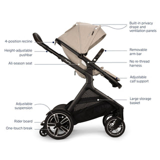 Nuna Demi Next Stroller + Rider Board - Shop at The Pump Station and Nurtury