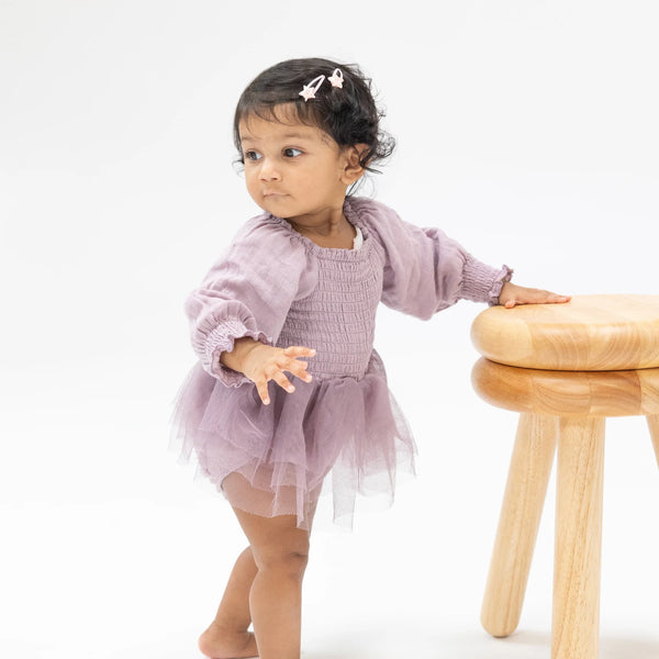 Angel LS Smocked Tutu Bubble F1 - Just $38.95! Shop now at The Pump Station & Nurtury