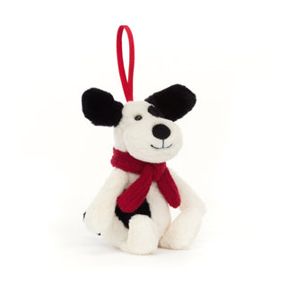 Jellycat Bashful Winter Puppy Ornament - Just $19.95! Shop now at The Pump Station & Nurtury