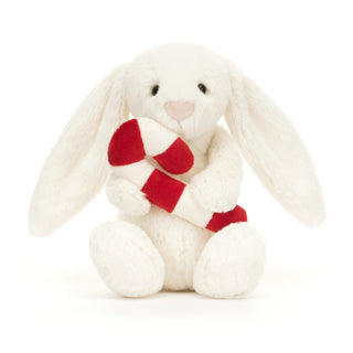 Jellycat Bashful Bunny with Candy Cane - Just $27.95! Shop now at The Pump Station & Nurtury