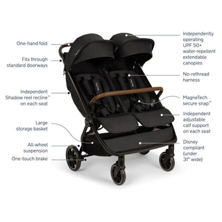 Nuna Trvl Dubl Stroller - Shop at The Pump Station and Nurtury