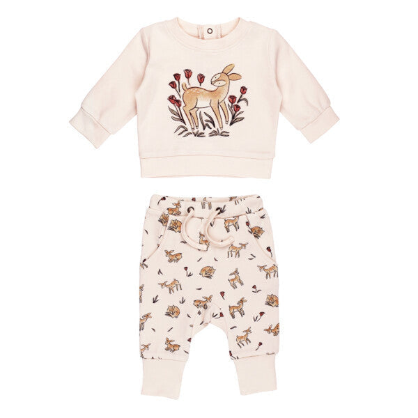 L'ovedbaby Organic Sweatshirt & Jogger Set F1 - Just $49.95! Shop now at The Pump Station & Nurtury