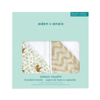 aden + anais 2pk hooded towels - Shop at The Pump Station and Nurtury