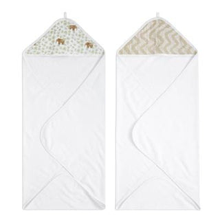 aden + anais 2pk hooded towels - tanzania Baby & Toddler > Health