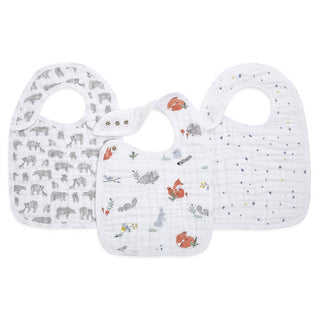 aden + anais classic muslin snap bib 3-pack - Shop at The Pump Station and Nurtury