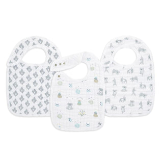 aden + anais classic muslin snap bib 3-pack - Shop at The Pump Station and Nurtury