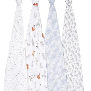 aden + anais Muslin Swaddle 4 Pk - Just $59.95! Shop now at The Pump Station & Nurtury