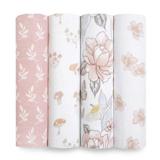 aden + anais Muslin Swaddle 4 Pk - Just $59.95! Shop now at The Pump Station & Nurtury