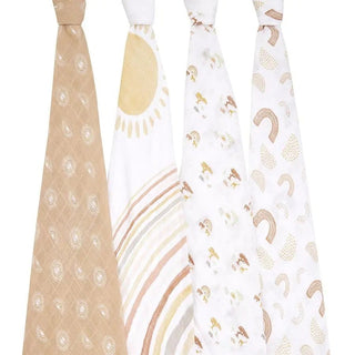 aden + anais Muslin Swaddle 4 Pk - Just $59.95! Shop now at The Pump Station & Nurtury