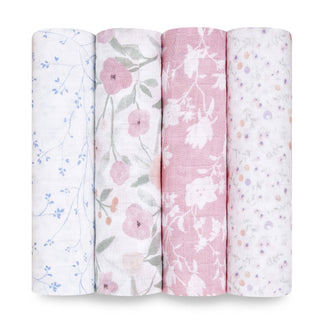 aden + anais Muslin Swaddle 4 Pk - Just $59.95! Shop now at The Pump Station & Nurtury