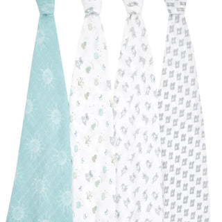 aden + anais Muslin Swaddle 4 Pk - Just $59.95! Shop now at The Pump Station & Nurtury