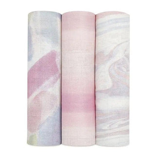 aden + anais Silky Soft Muslin Swaddle 3pk - Florentine 7