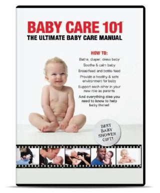 Baby Care 101 DVD - The Ultimate Baby Care Guide - Ships Free! - Shop at The Pump Station and Nurtury