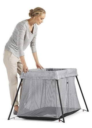 BabyBjörn Travel Crib Light + Fitted Sheet Bundle - Shop at The Pump Station and Nurtury