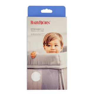 BabyBjörn Travel Crib Light Fitted Sheet - Shop at The Pump Station and Nurtury