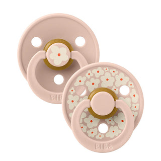 BIBS Studio Colour 2 Pack Round Pacifier - Size 1 - Shop at The Pump Station and Nurtury