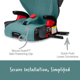 Britax Highpoint Backless Belt-Positioning Booster Seat with Safewash - Shop at The Pump Station and Nurtury