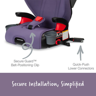 Britax Highpoint Backless Belt-Positioning Booster Seat with Safewash - Shop at The Pump Station and Nurtury