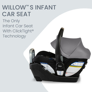 Britax Willow S Infant Car Seat + Alpine Base - Shop at The Pump Station and Nurtury