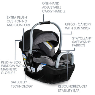 Britax Willow SC Infant Car Seat with Alpine Base - Shop at The Pump Station and Nurtury