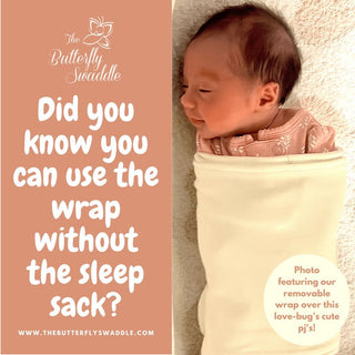 Butterfly Swaddle™ Swaddle, Sleep Sack and Transitional System in One - Shop at The Pump Station and Nurtury