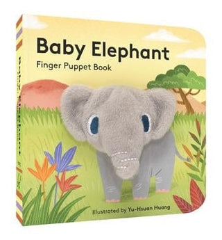 Chronicle Books Baby Elephant: Finger Puppet Book - Shop at The Pump Station and Nurtury