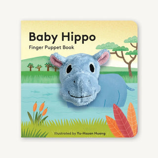 Chronicle Books Baby Hippo: Finger Puppet Book - Shop at The Pump Station and Nurtury