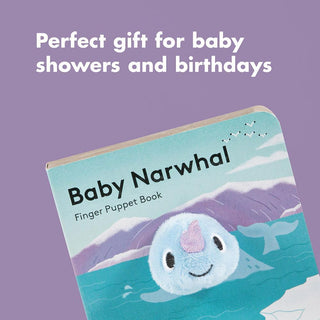 Chronicle Books Baby Narwhal Finger Puppet Book - Shop at The Pump Station and Nurtury