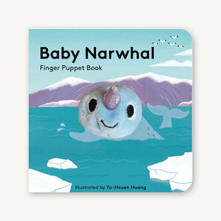 Chronicle Books Baby Narwhal Finger Puppet Book - Shop at The Pump Station and Nurtury