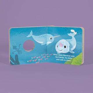 Chronicle Books Baby Narwhal Finger Puppet Book - Shop at The Pump Station and Nurtury