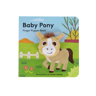 Chronicle Books Baby Pony: Finger Puppet Book - Shop at The Pump Station and Nurtury