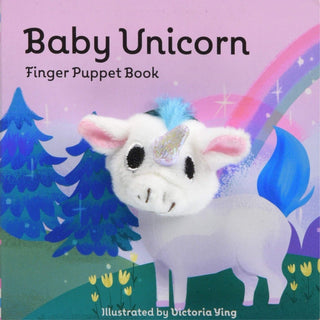 Chronicle Books Baby Unicorn: Finger Puppet Book - Shop at The Pump Station and Nurtury