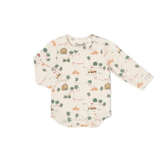 Coccoli Cotton Modal LS Bodysuit F2 - Shop at The Pump Station and Nurtury