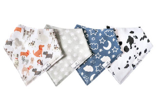 Copper Pearl Bandana Bib 4pk - Shop at The Pump Station and Nurtury