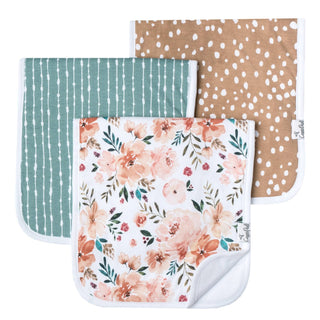 Copper Pearl Burp Cloth 3pk - Shop at The Pump Station and Nurtury