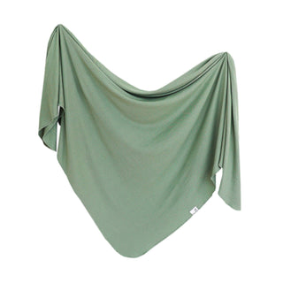 Copper Pearl rib knit swaddle single - Shop at The Pump Station and Nurtury