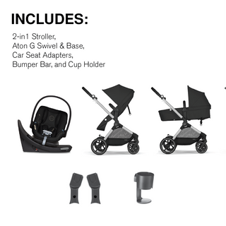 Cybex EOS/Aton G Swivel Travel System - Shop at The Pump Station and Nurtury