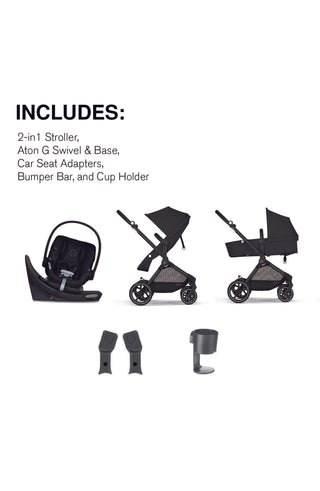 Cybex EOS/Aton G Swivel Travel System - Shop at The Pump Station and Nurtury