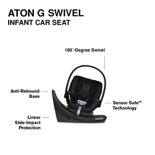 Cybex EOS/Aton G Swivel Travel System - Shop at The Pump Station and Nurtury