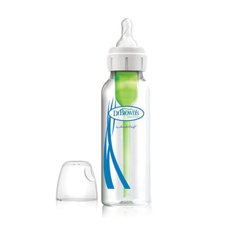 Dr. Brown’s Natural Flow® Options+™ Anti-colic Glass Baby Bottle - Shop at The Pump Station and Nurtury