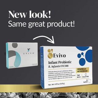 Evivo® Infant Probiotic Powder Monthly Supply - Shop at The Pump Station and Nurtury