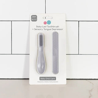 EZPZ Baby-Led Toothbrush + Tongue Depressor - Shop at The Pump Station and Nurtury