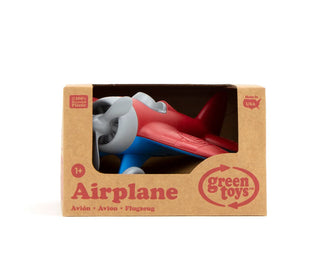 Green Toys Airplane - Red Wings - 1yr + - Toys & Books