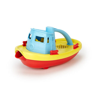 Green Toys Tug Boat Assortment 6m+ Blue Handle