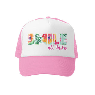 Grom Squad Trucker Hat, Smile All Day - Shop at The Pump Station and Nurtury