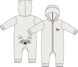 Petit Lem Hooded Coverall H1 - Just $50.95! Shop now at The Pump Station & Nurtury