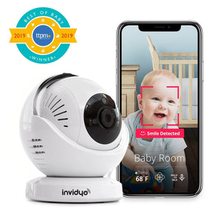 Invidyo Baby Monitor with crib mount + 1 Year Care Subscription - Shop at The Pump Station and Nurtury